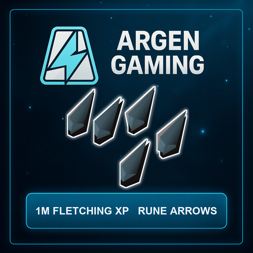 1m Fletching Xp - Rune Arrows | High Level Account Trade