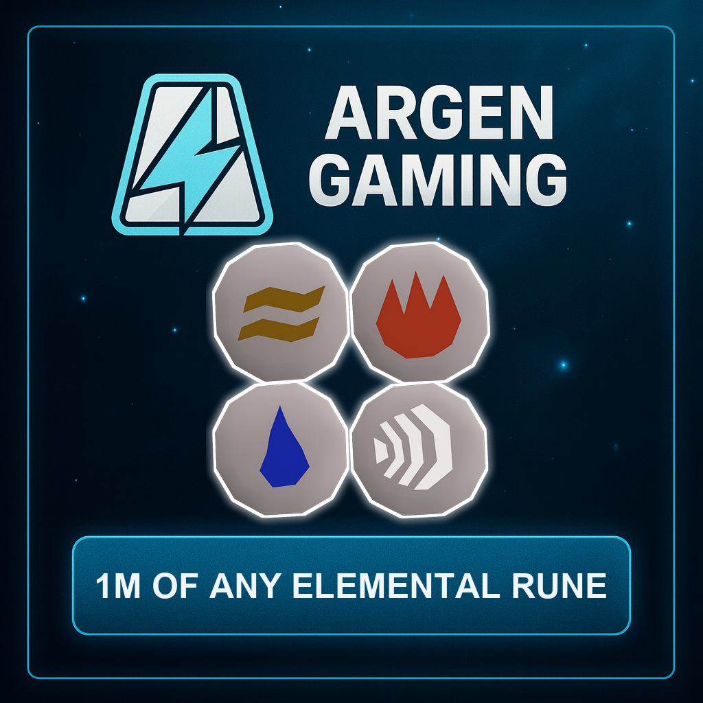 1m Of Any Elemental Rune | High Level Account Trade