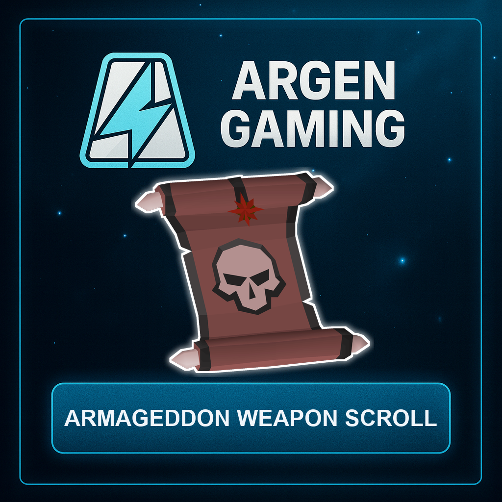 Armageddon Weapon Scroll | High Level Account Trade