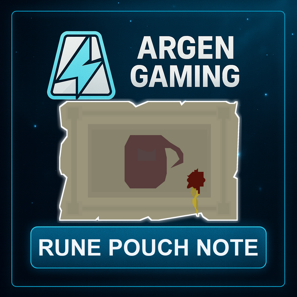 Rune Pouch Note | High Level Account Trade