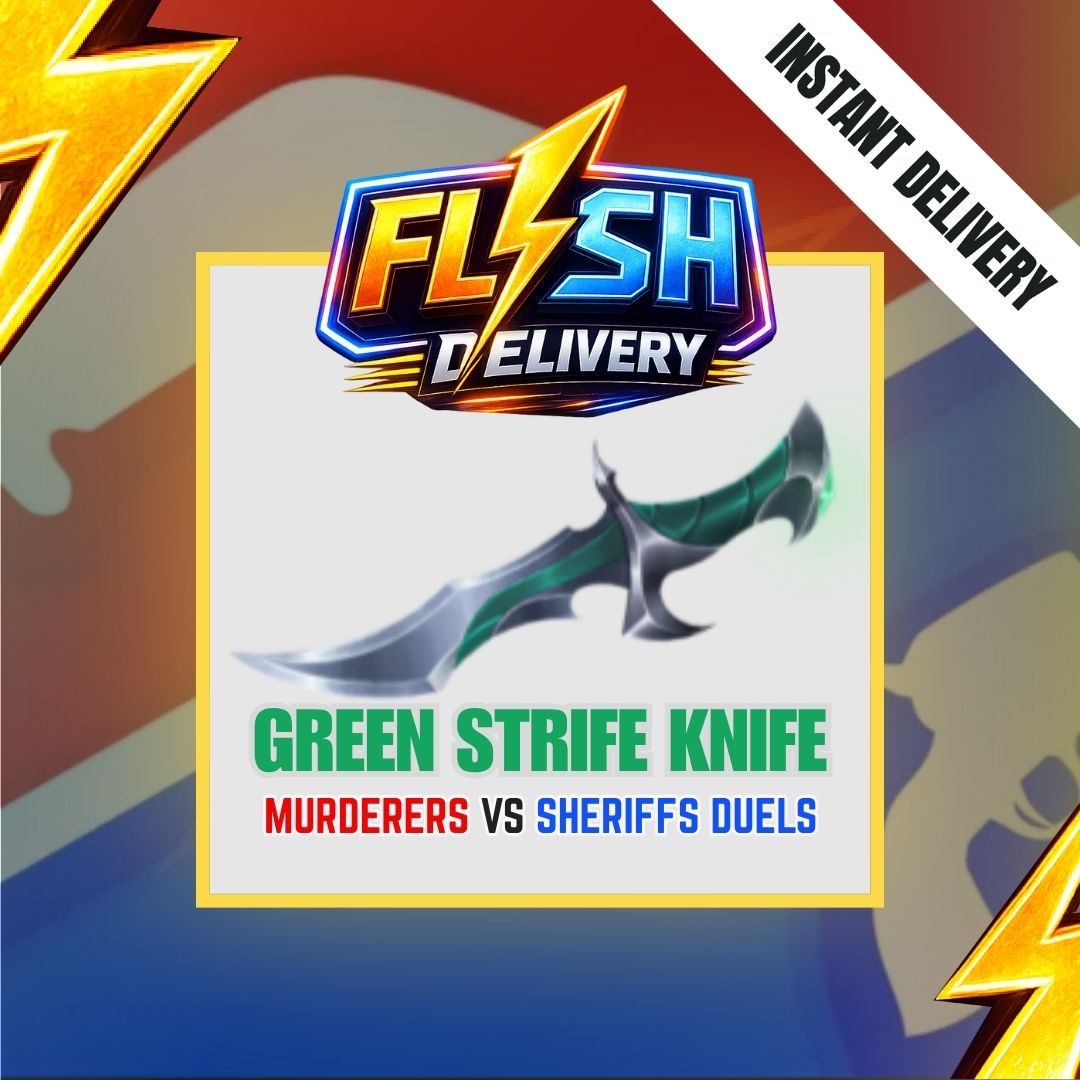 GREEN STRIFE KNIFE - MURDERERS VS SHERIFFS DUELS / MVSD