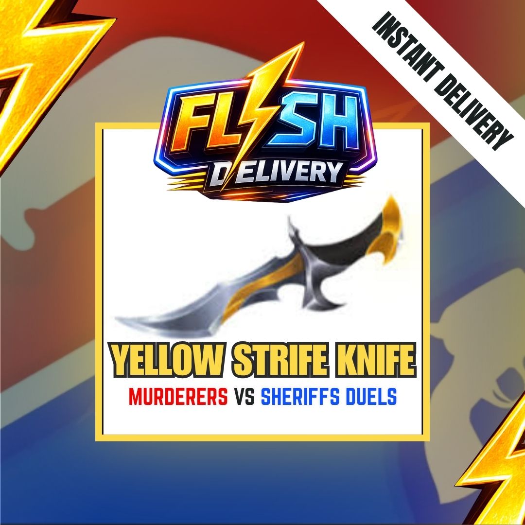 YELLOW STRIFE KNIFE - MURDERERS VS SHERIFFS DUELS / MVSD