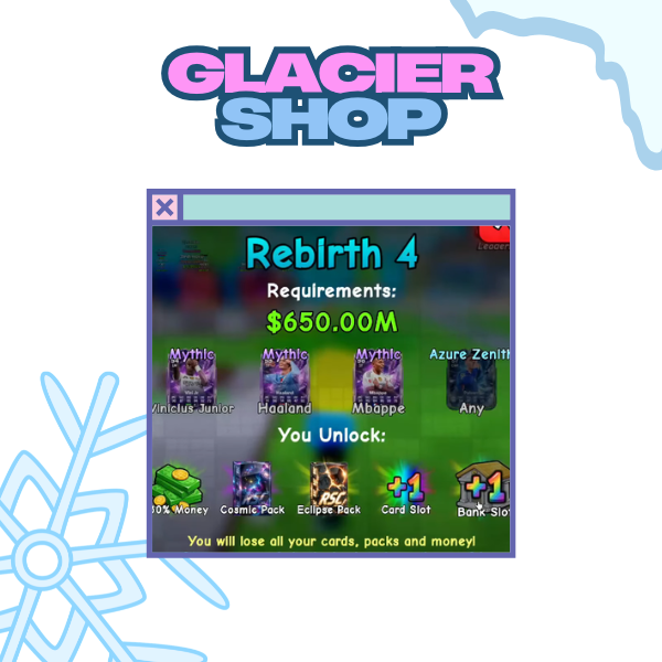 Rebirth 4 Pack [ Spin a Soccer Card ]⚽Ready Unit⚽