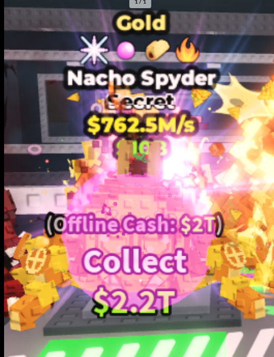 ⚡ NACHO SPYDER 762.5 M/S – GOLD – Fast & Secure ⚡