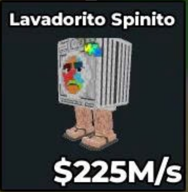 🌠 LAVADORITO SPINITO 225M/S GLITCHED – Fast & Secure 🌠