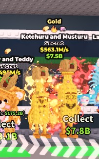 GOLD ⭐ Ketchuru and Musturu 562M/s ⭐⭐Fast Delivery! 🦖🦖🦖 Store