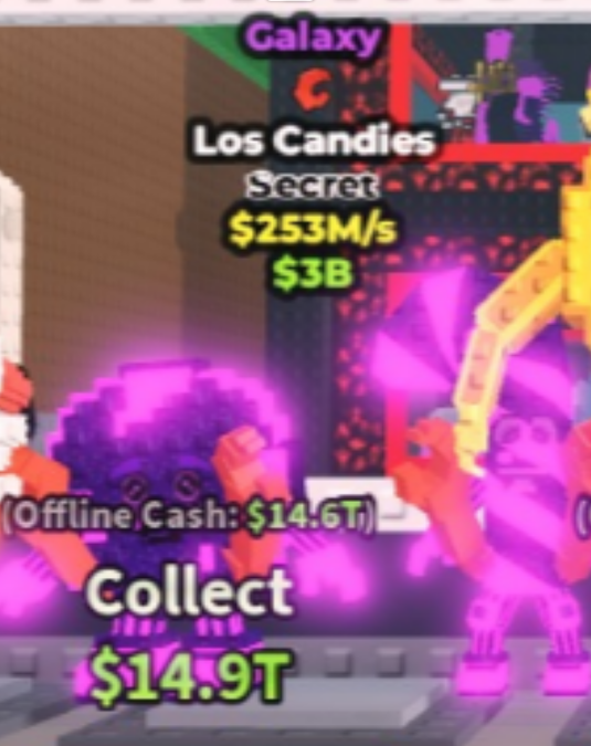 🌌 LOS CANDIES GALAXY SECRET 253M/S (1 TRAIT) – Fast & Secure 🌌