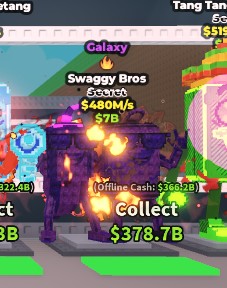 RARE GALAXY⭐Swaggy Bros 480M/s⭐Fast Delivery! 🦖🦖🦖 Store