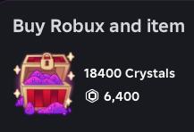 World Zero - 18400 Crystals【6400R】