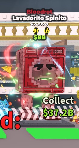 SUPER RARE BLOODROT⭐Lavadorito Spinito 90M/s⭐Fast Delivery! 🦖🦖🦖 Store
