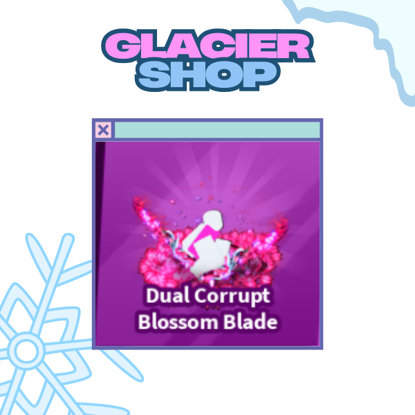 Dual Corrupt Blossom Blade Emote ( Limited )