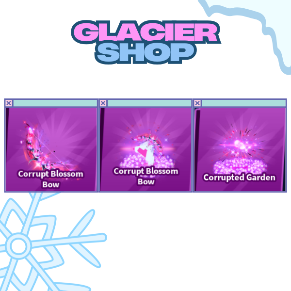 Corrupt Blossom Bow + Explosion + Emote ( Limited Set )