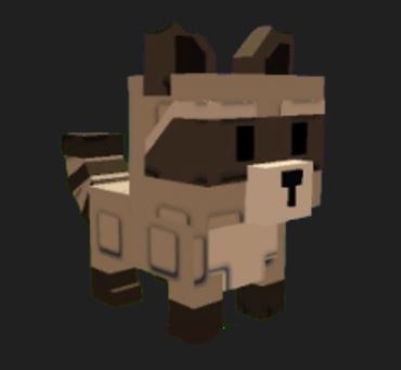 Raccoon (Rare pet) | INSTANT DELIVERY | Grow a Garden Pets