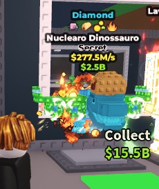 DIAMOND!!!⭐Nuclearo Dinossauro 277M/s⭐Fast Delivery! 🦖🦖🦖 Store