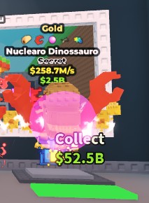GOLD!!!⭐Nuclearo Dinossauro 258M/s⭐Fast Delivery! 🦖🦖🦖 Store