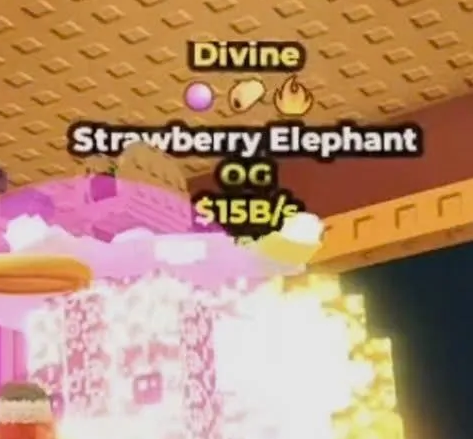 Strawberry Elephant - 15 B/s - Divine