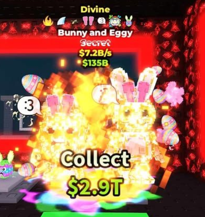 7.2 B/s Divine Bunny And Eggy