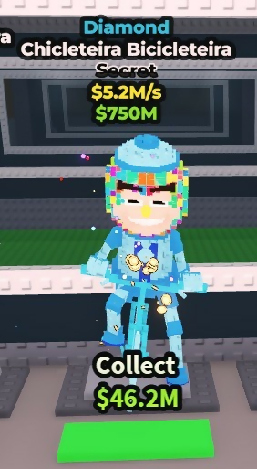 ? Diamond Chicleteira Bicicleteira ┃ Steal a Brainrot ┃ Instant Transfer ⚡