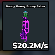 Bunny Bunny Bunny Sahur - Galaxy - 20.2 M/s