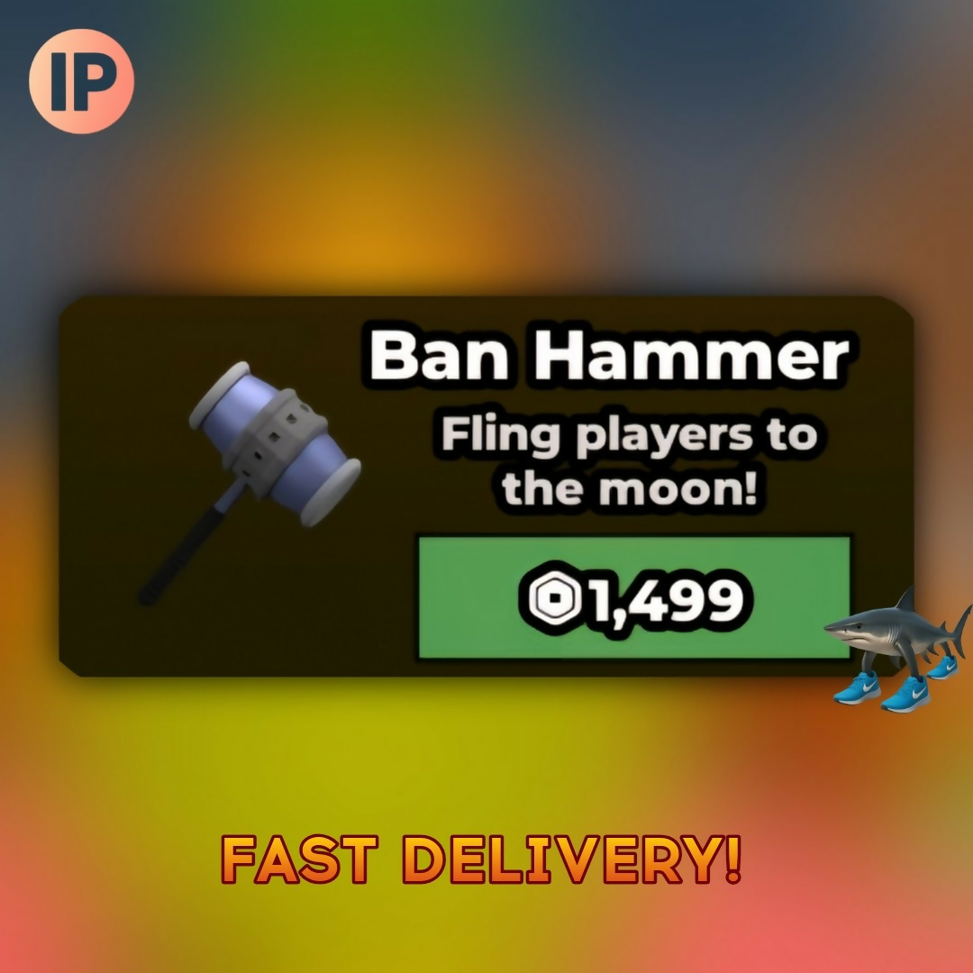 ⚡ Steal a Brainrot – Ban Hammer ┃ Instant Transfer ┃ Safe & Legit Service