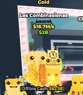 ✨ GOLD Los Combinasionas | [Steal a Brainrot] | Private Handover ? Instant Send ⚡