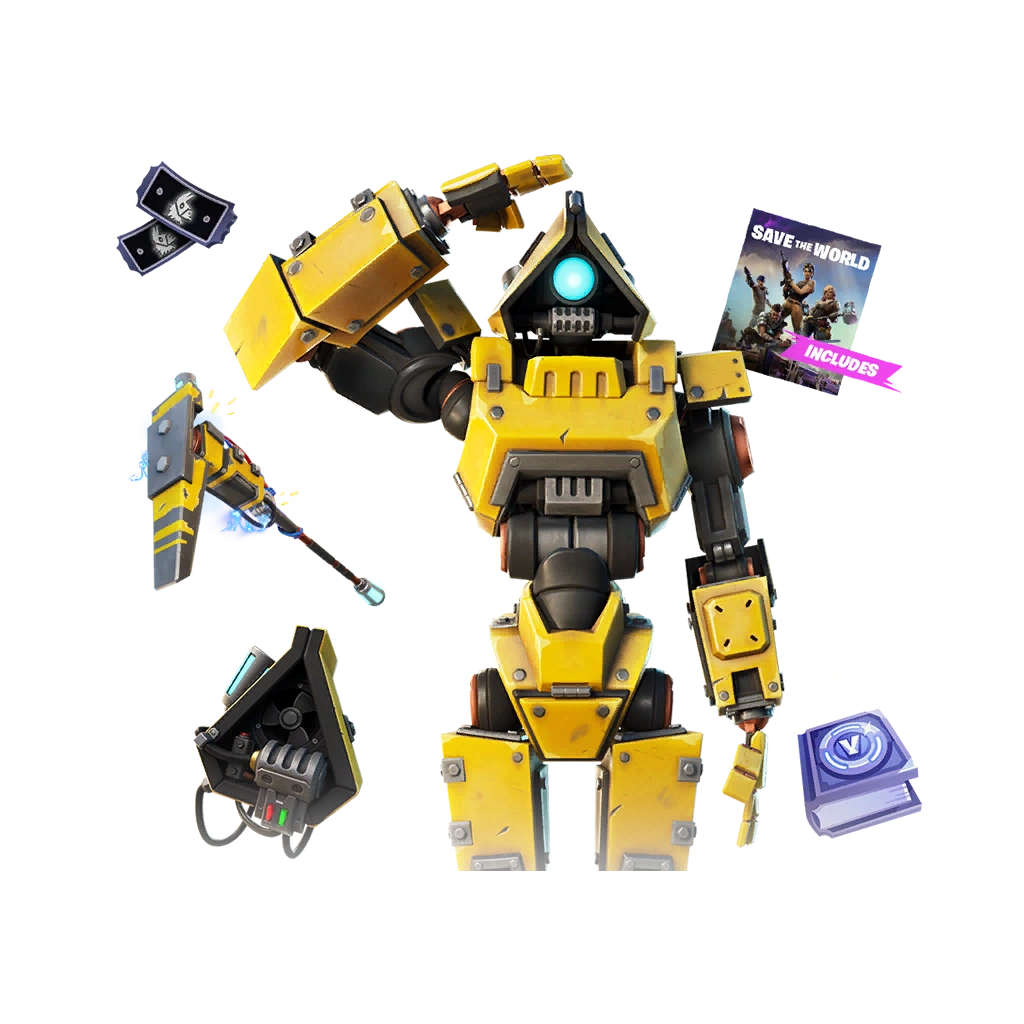 🤖 Fortnite: Robo-Kevin Pack + 1000 V-Bucks ⚡ | Xbox Live Key 🎮