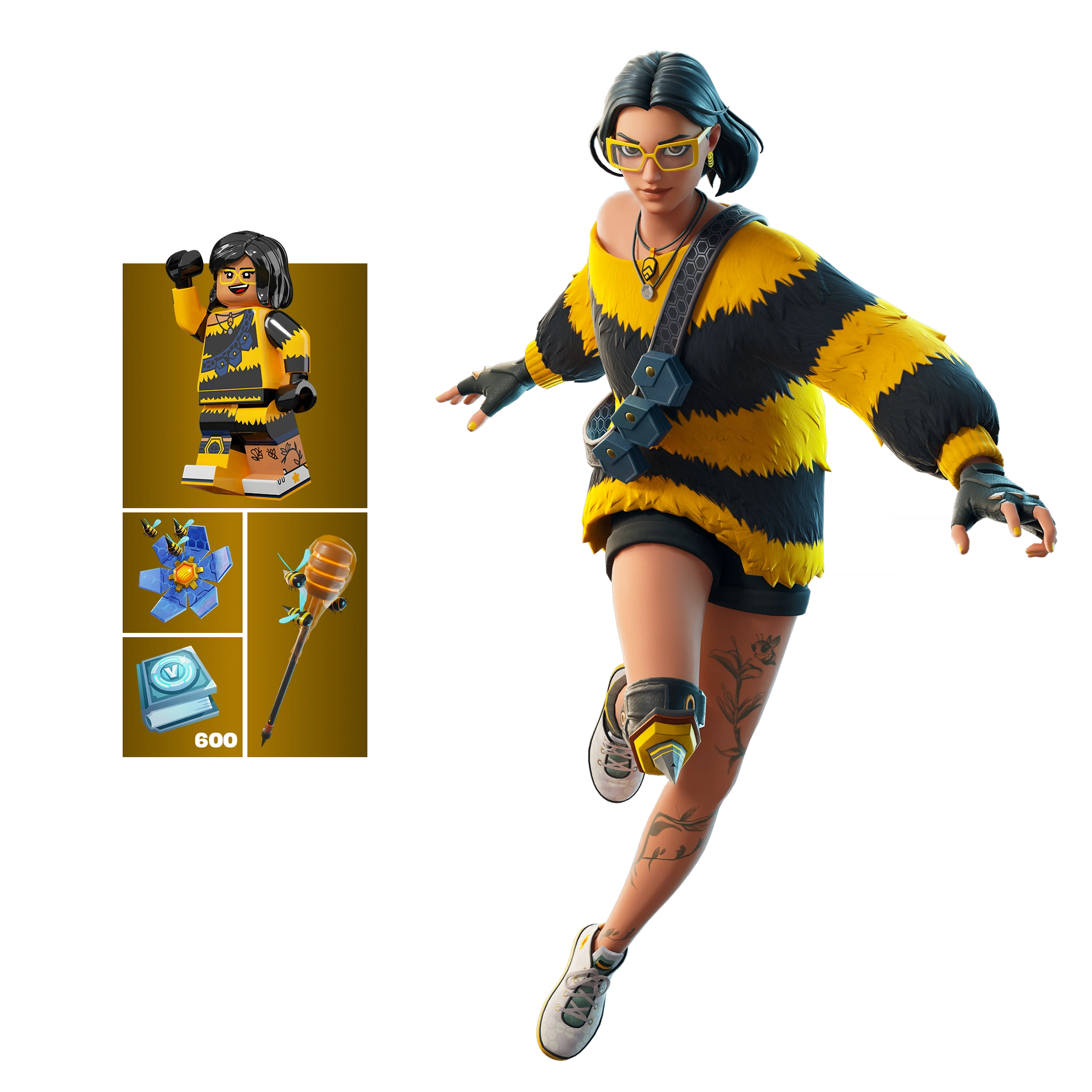🐝 Fortnite Bee Positive Bundle 🍯 | Xbox Live Key 🎮