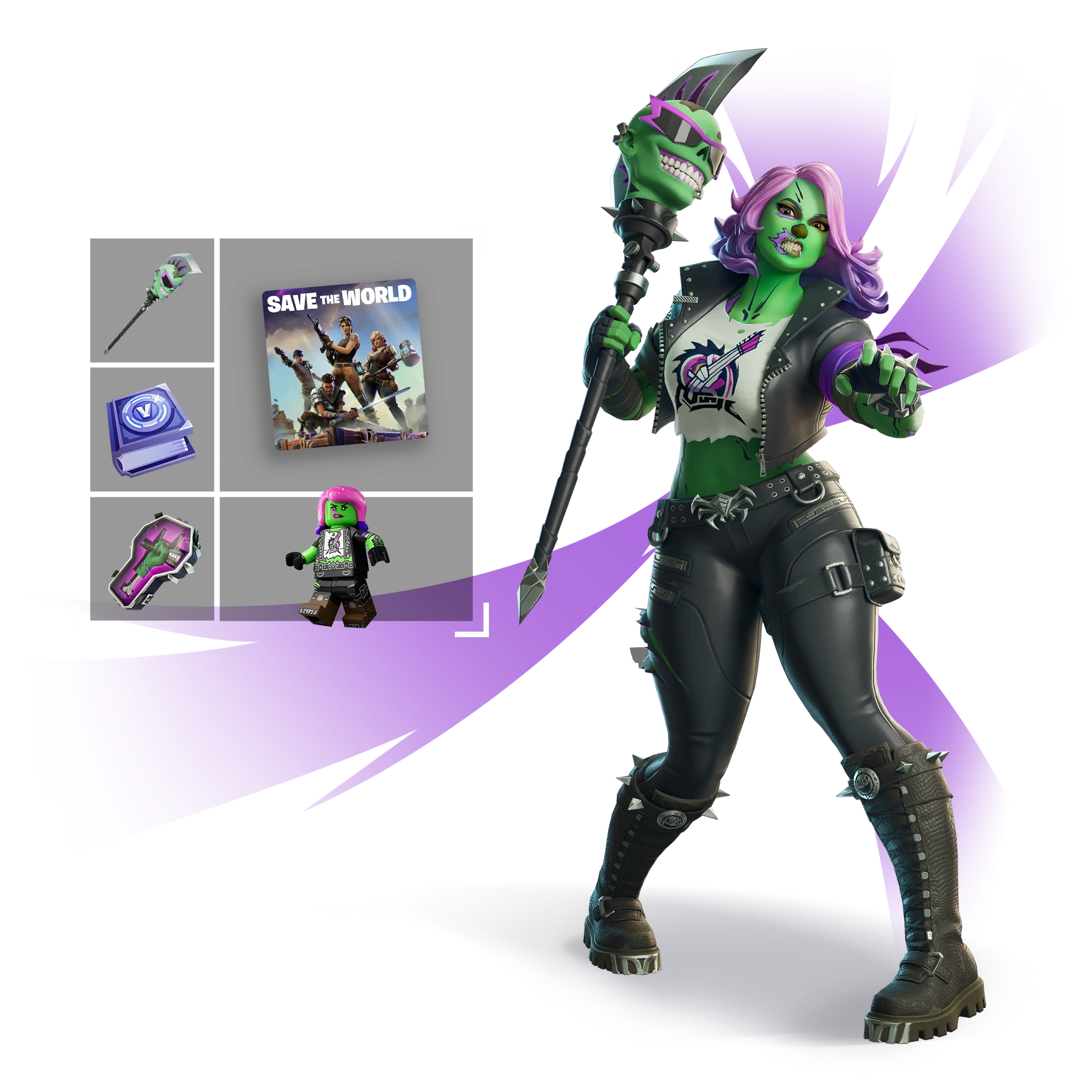 👻 Fortnite Ghoul Punk Pack 🎮 | 1500 V-Bucks Challenge | Xbox Code
