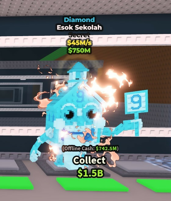 Diamond Esok Sekolah ? | Steal a Brainrot |? FAST DELIVERY