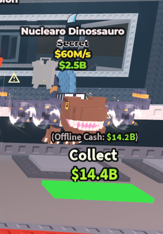 🦖 Nuclearo Dinossauro - 60 mil/s 🟢