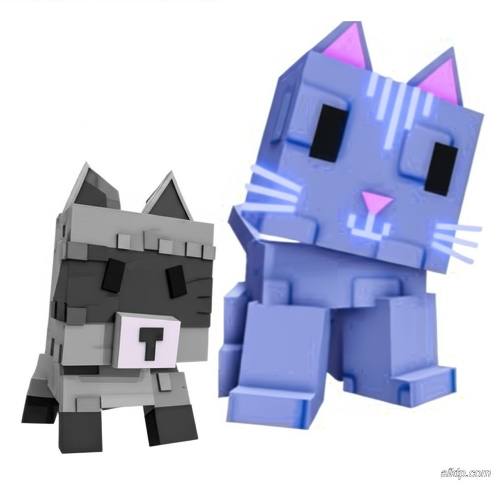 ✨ 1x Moon Cat + Raccoon ✨Grow A Garden ✨1x Moon Cat + Raccoon ✨