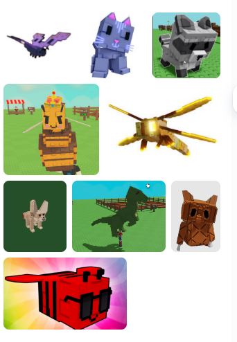 12 Pet Pack Raccoon โ
๐ฆ Spinosauruโ
Dragonfly ๐ Butterfly ๐ฆ + Queen Bee ๐ Disco Bee ๐ T-Rex ๐ฆ Moon Cat ๐ Mimic Octopus ๐ + Cooked Owl ๐