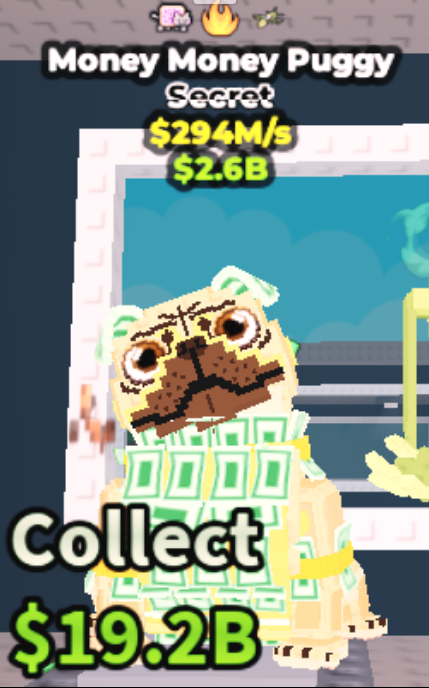🐶 Money Money Puggy | 294M/s | SAB | Fast & Secure 🐶
