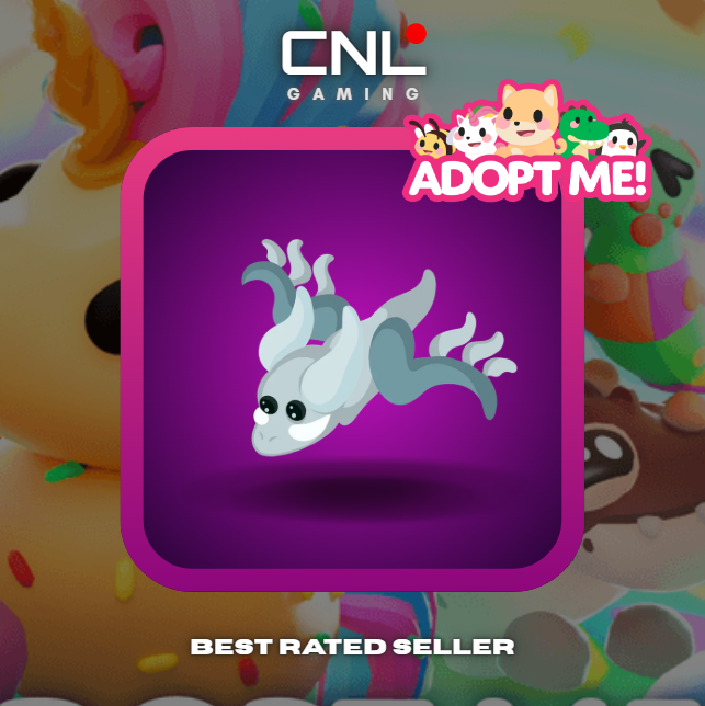 Adopt Me > Halloween White Ghost Dragon > R