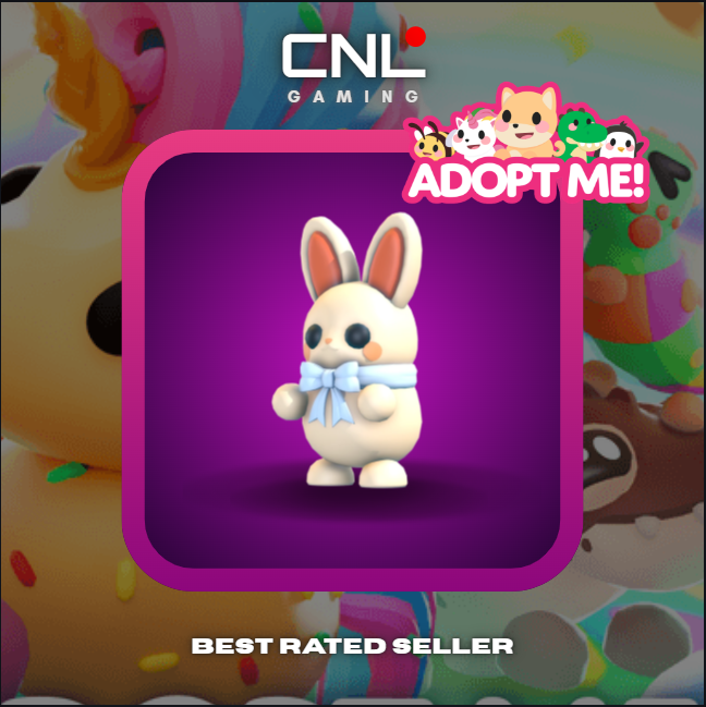 Adopt Me > White Choccybunny > MFR