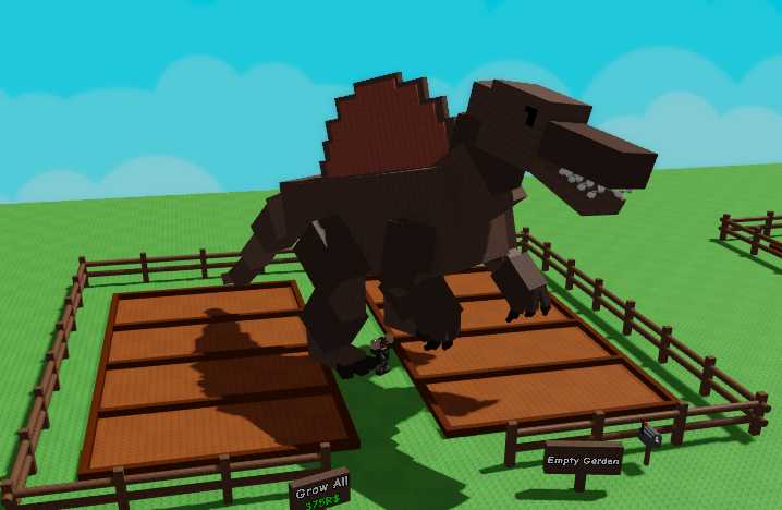 Mega Spinosaurus Grow A Garden