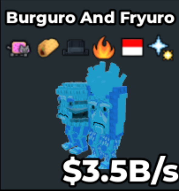 💎 Burguro & Fryuro Diamond | 3B/s | Fast & Secure 💎