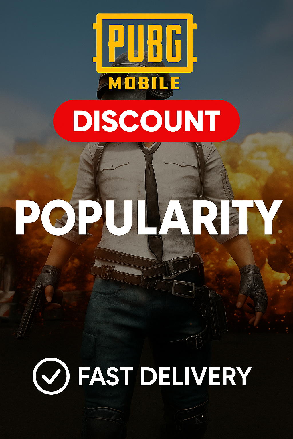 DISCOUNT✅150K [150,000] PUBG POPULARITY✅CHEAP PRICE✅INSTANT DELIVERY✅