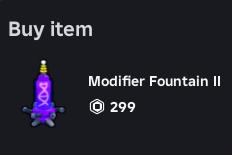 Bee Garden - Modifier Fountain + Modifier Fountain II【498R】