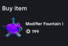 Bee Garden - Modifier Fountain【199R】