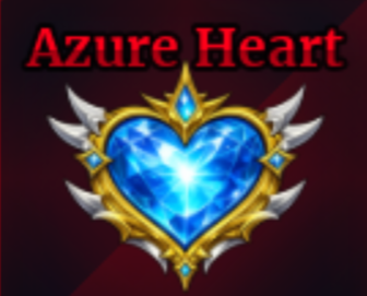 ✨ x10 Azure Heart ⚡ FAST DELIVERY ⚡