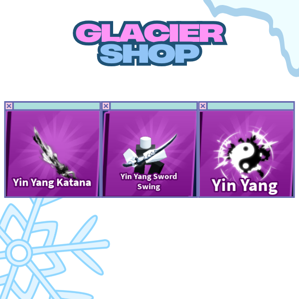 Yin Yang Katana + Explosion + Emote ( Limited Set )
