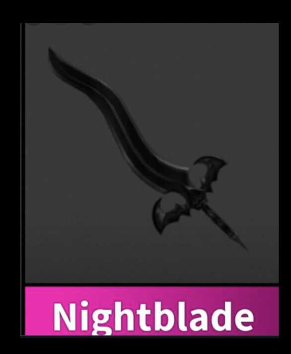 NIGHTBLADE KNIFE - MURDER MYSTERY 2 / MM2