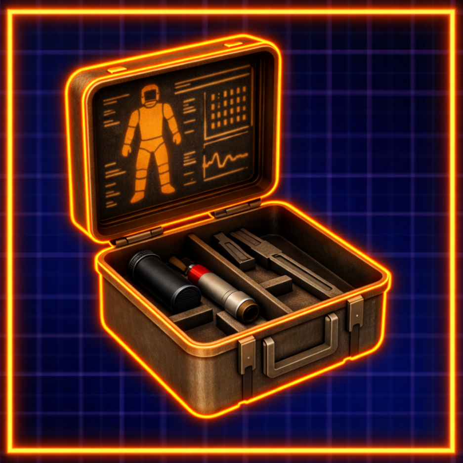 Complex Gun Parts Blueprint