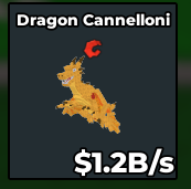 Dragon Cannelloni 1.2B/s + Rare Trait