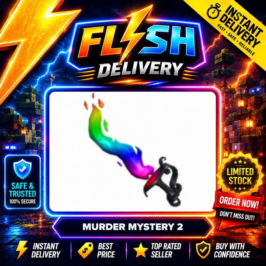 CHROMA CANDLEFLAME KNIFE - MURDER MYSTERY 2 / MM2