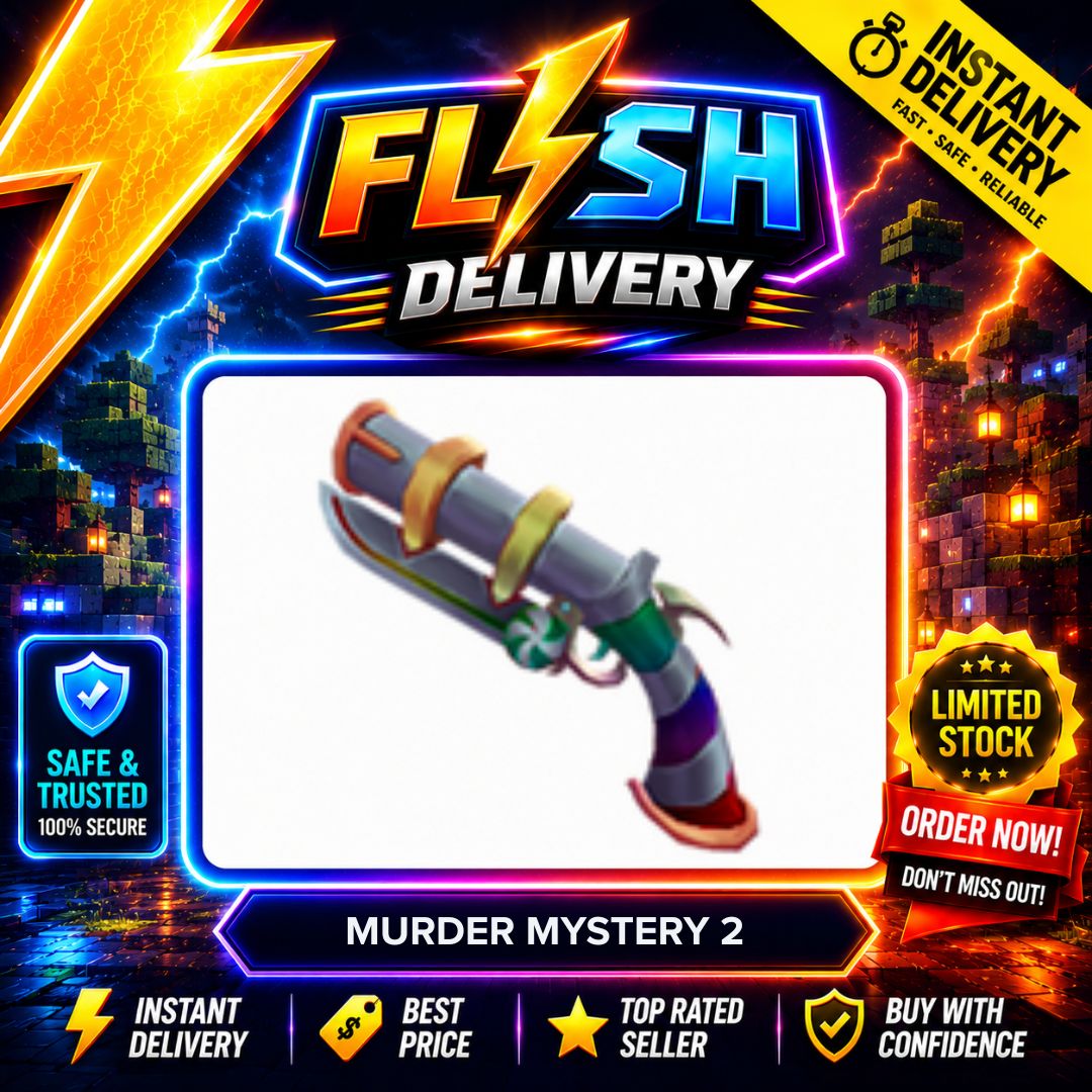 CHROMA SWIRLY GUN - MURDER MYSTERY 2 / MM2