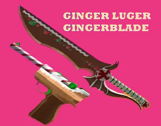 GINGER SET (GINGERBLADE + GINGER LUGER) - MURDER MYSTERY 2 / MM2