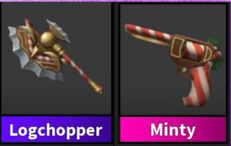 Logchopper Set (Logchopper + Minty) - MURDER MYSTERY 2 - MM2