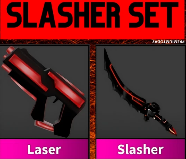 Slasher Set (Slasher + Laser) - MURDER MYSTERY 2 - MM2